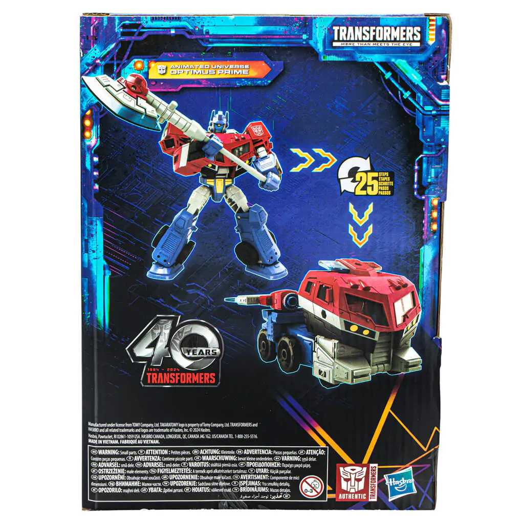 Transformers Legacy United Voyager Class Animated Universe Optimus Prime figura 17,5 cm fotografija proizvoda