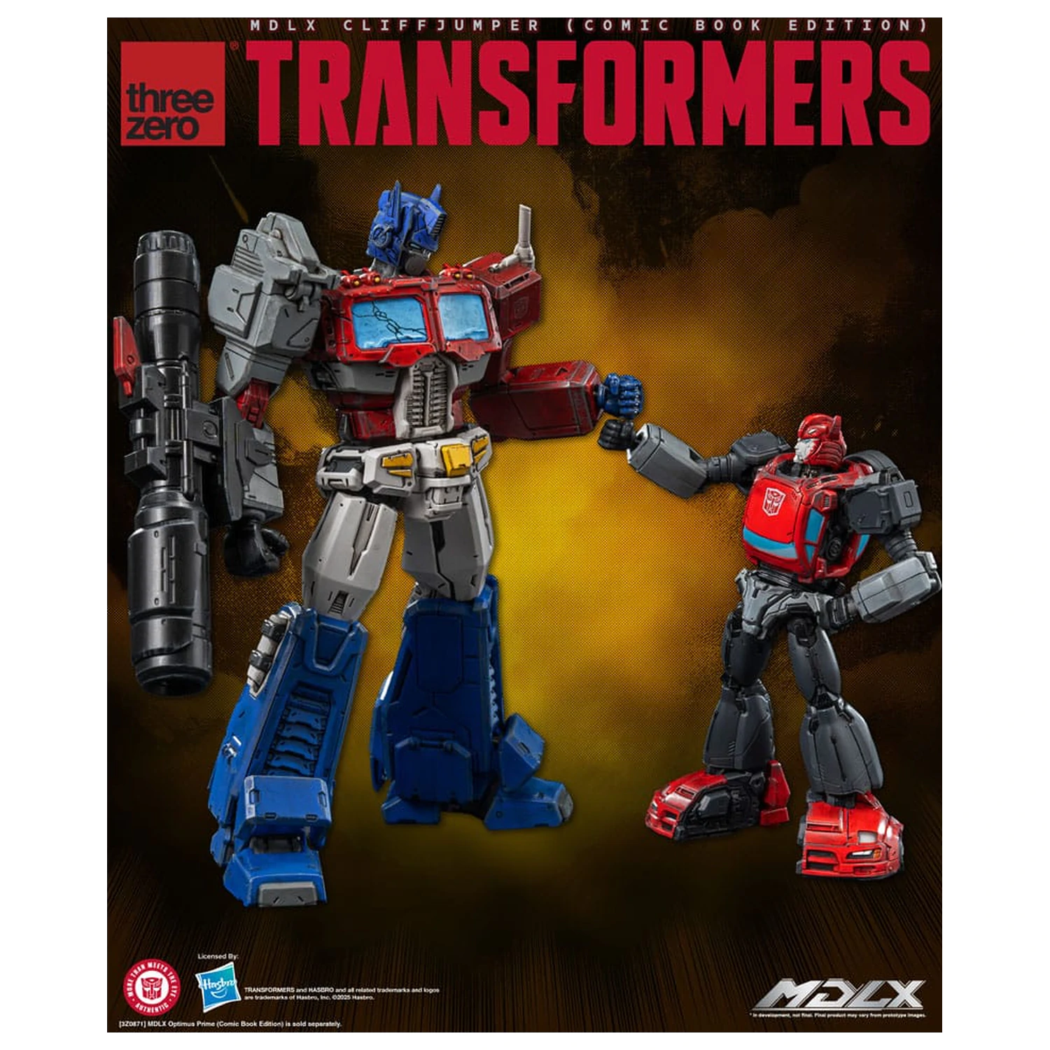 Transformers MDLX akcijska figura Cliffjumper (Comic Book Edition) 12 cm fotografija proizvoda