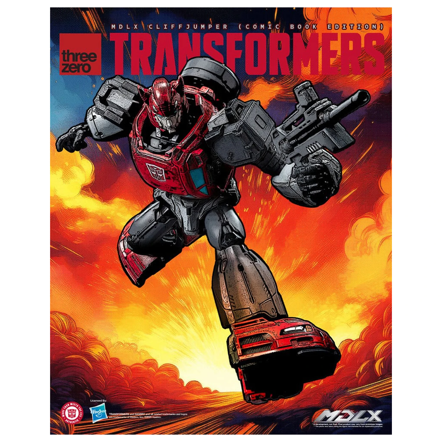 Transformers MDLX akcijska figura Cliffjumper (Comic Book Edition) 12 cm fotografija proizvoda