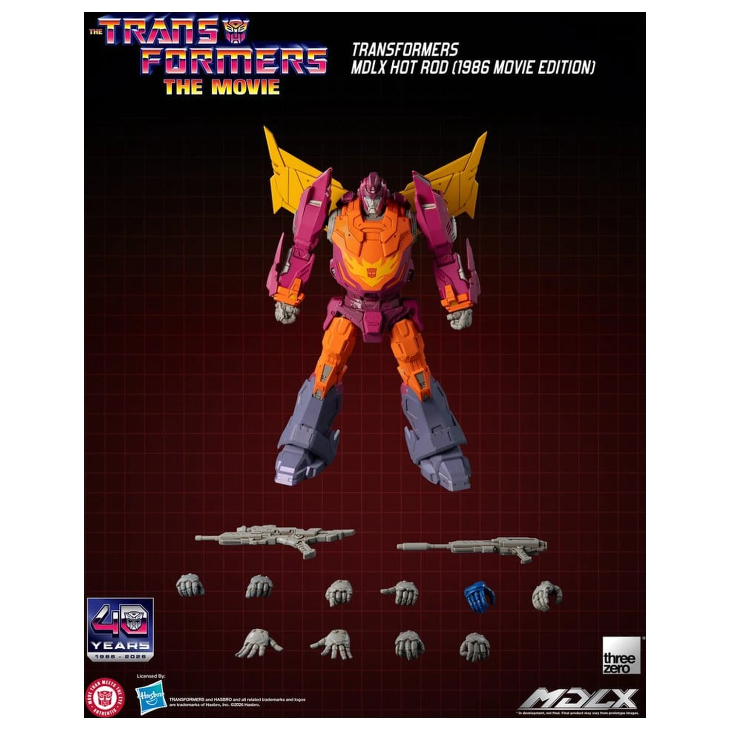 Transformers MDLX Hot Rod akcijska figura (izdanje filma iz 1986.) 18 cm fotografija proizvoda