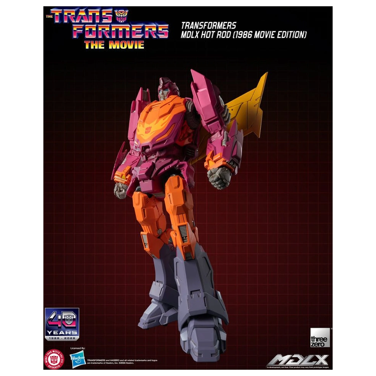 Transformers MDLX Hot Rod akcijska figura (izdanje filma iz 1986.) 18 cm fotografija proizvoda