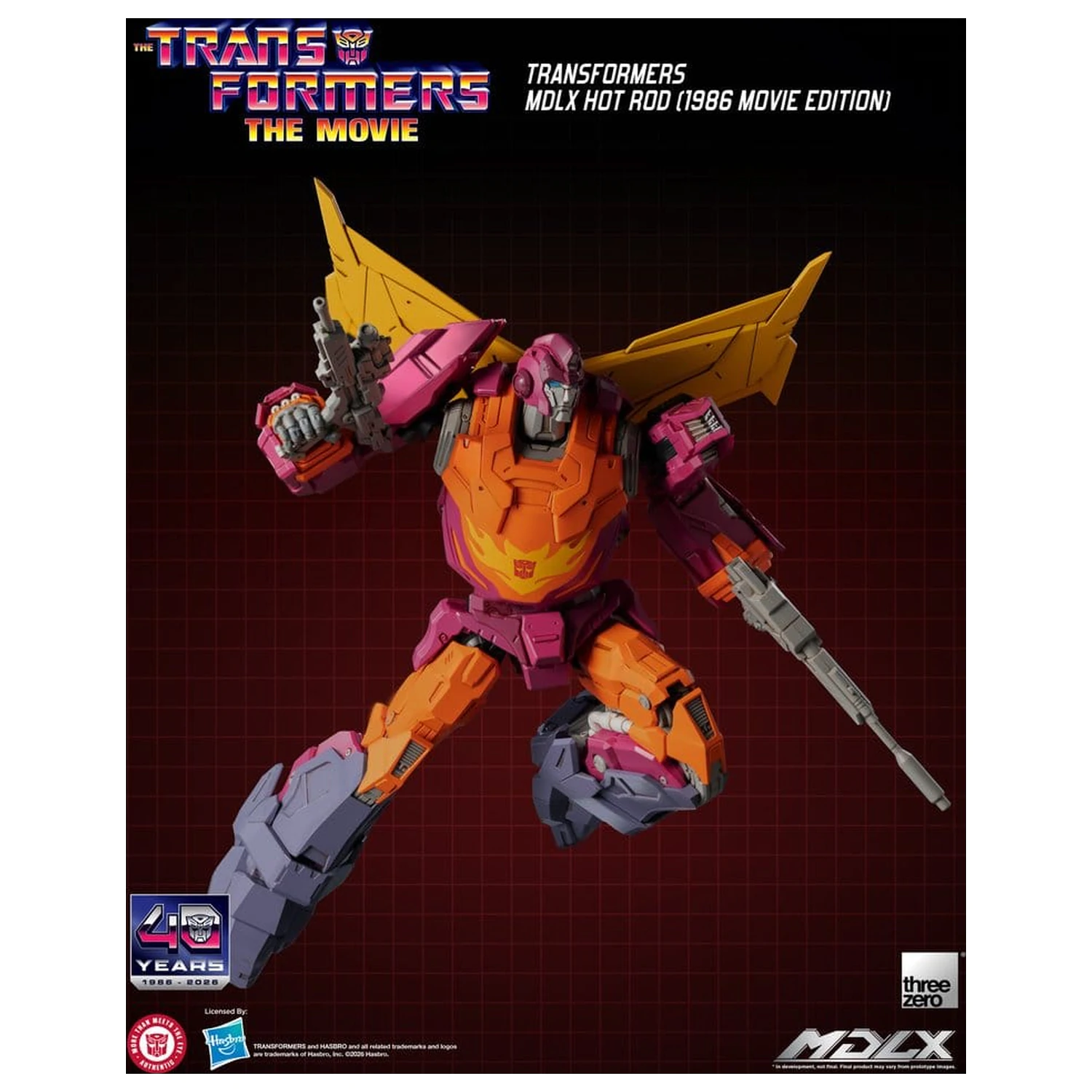 Transformers MDLX Hot Rod akcijska figura (izdanje filma iz 1986.) 18 cm fotografija proizvoda