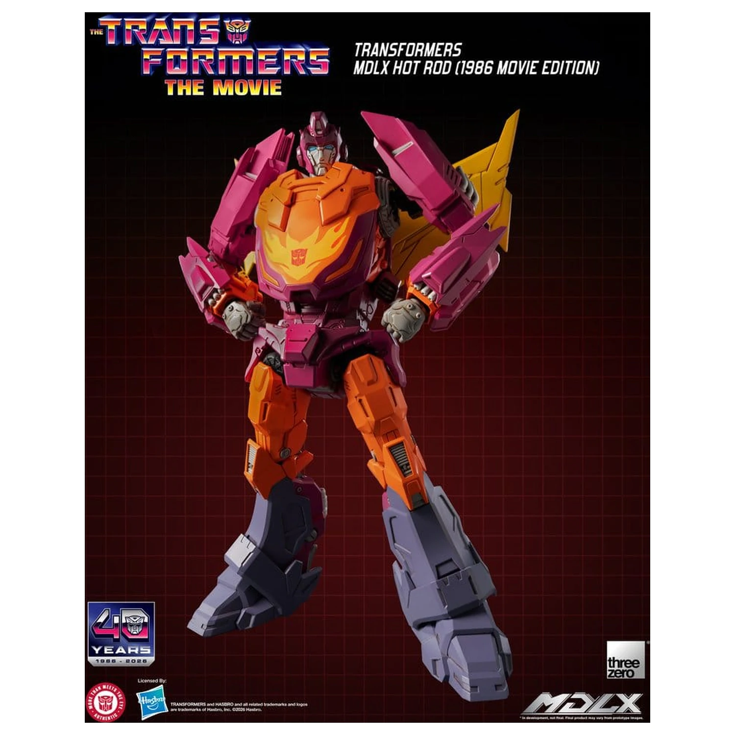 Transformers MDLX Hot Rod akcijska figura (izdanje filma iz 1986.) 18 cm fotografija proizvoda
