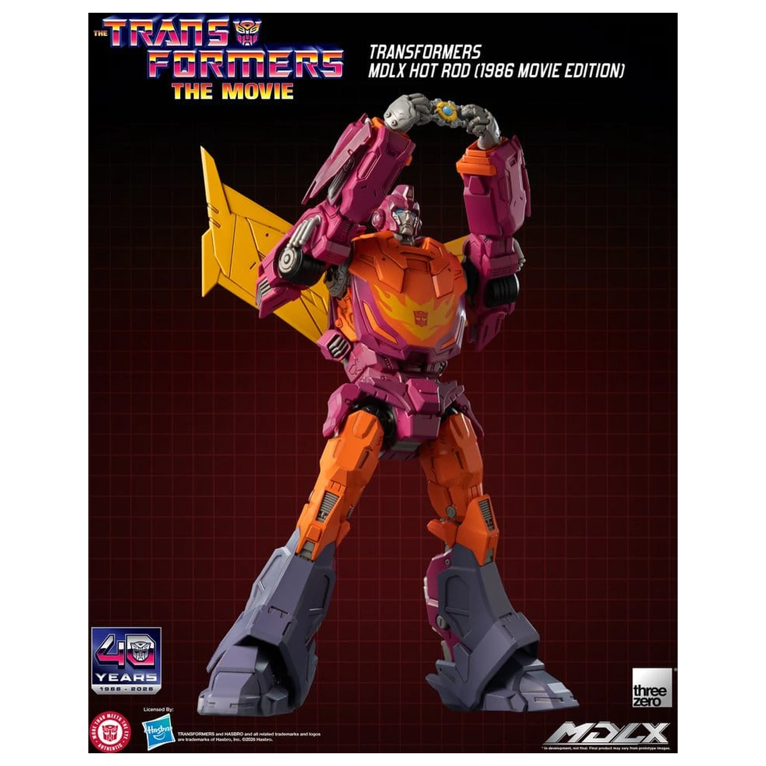 Transformers MDLX Hot Rod akcijska figura (izdanje filma iz 1986.) 18 cm fotografija proizvoda
