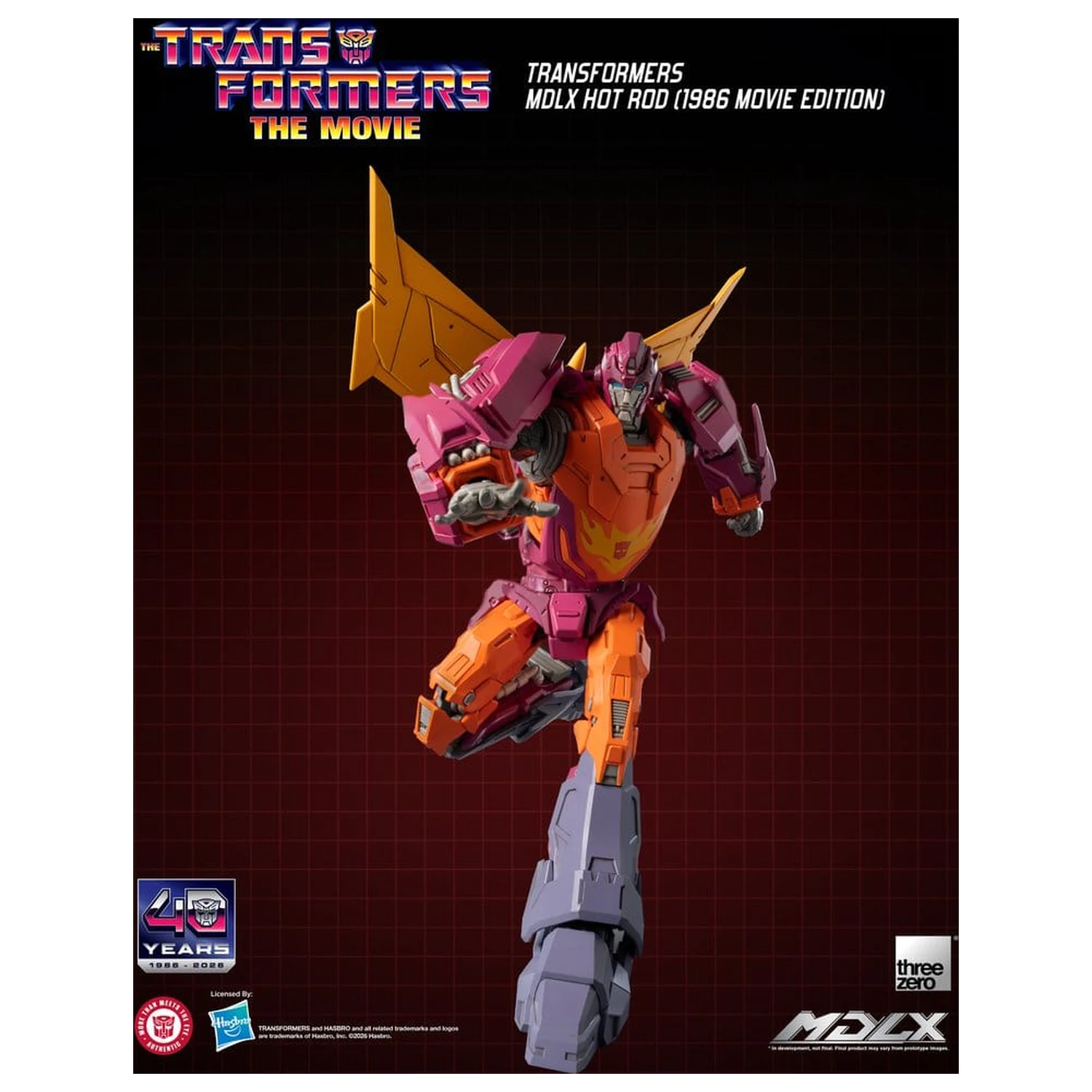 Transformers MDLX Hot Rod akcijska figura (izdanje filma iz 1986.) 18 cm fotografija proizvoda