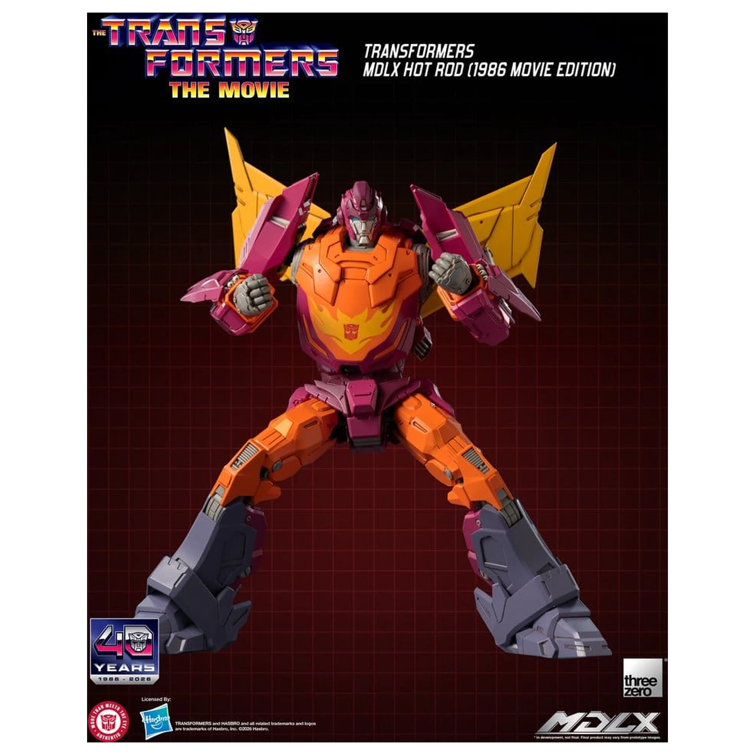 Transformers MDLX Hot Rod akcijska figura (izdanje filma iz 1986.) 18 cm fotografija proizvoda