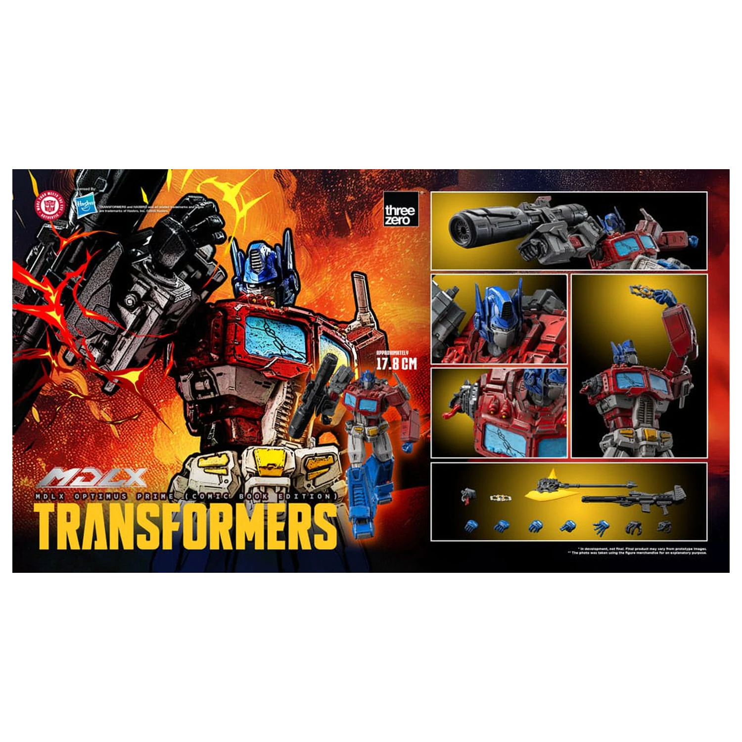 Transformers MDLX figura Optimus Prime (Comic Book Edition) 18 cm fotografija proizvoda