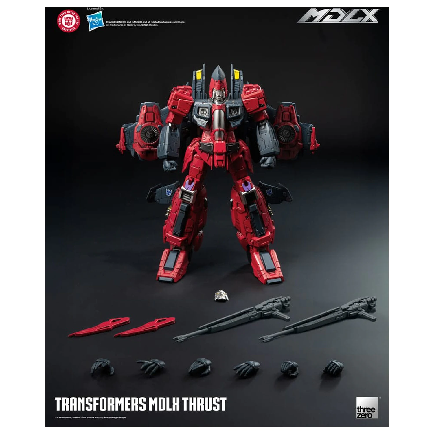 Transformers MDLX akcijska figura Thrust 20 cm fotografija proizvoda