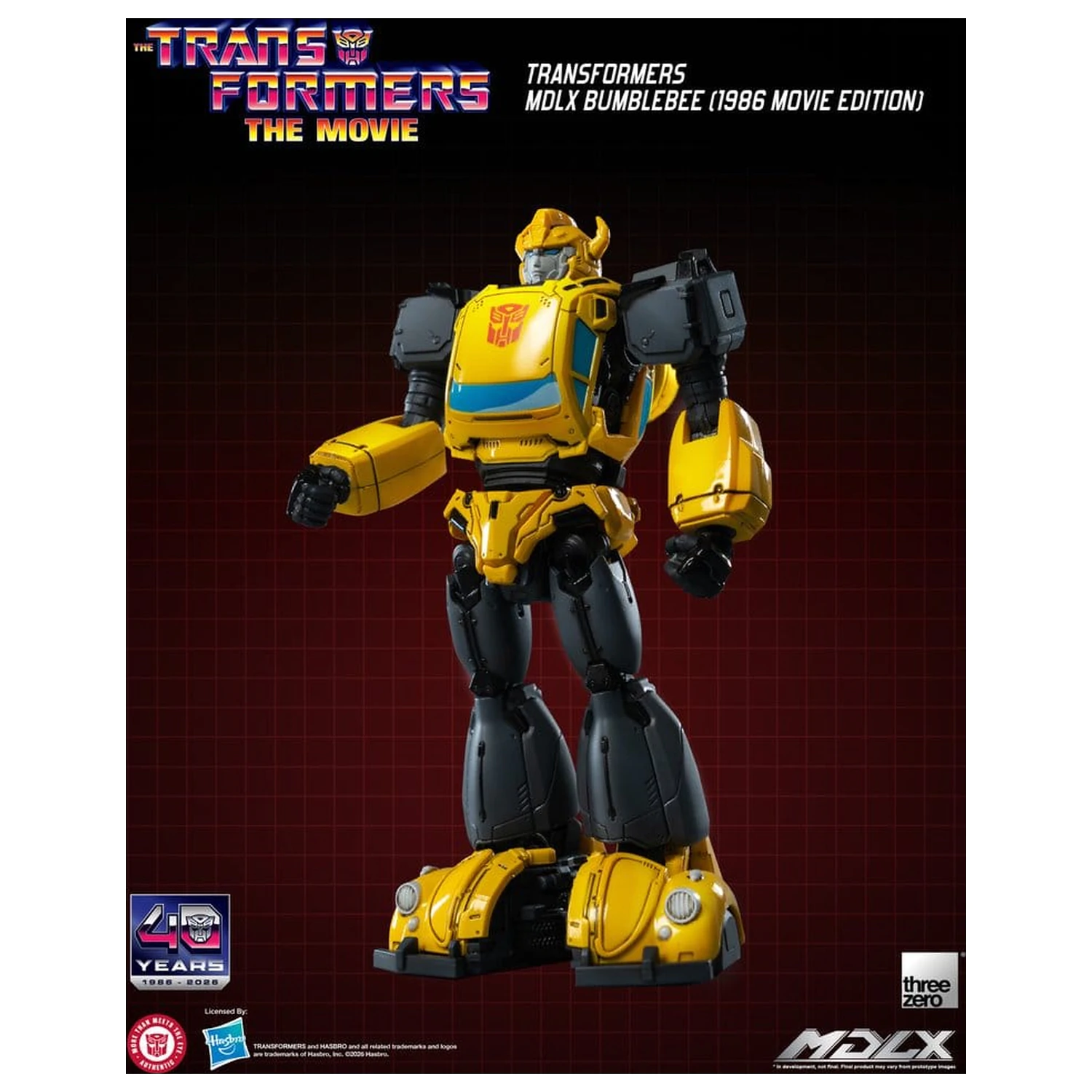 Transformers MDLX akcijska figura Bumblebee (izdanje filma iz 1986.) 12 cm fotografija proizvoda
