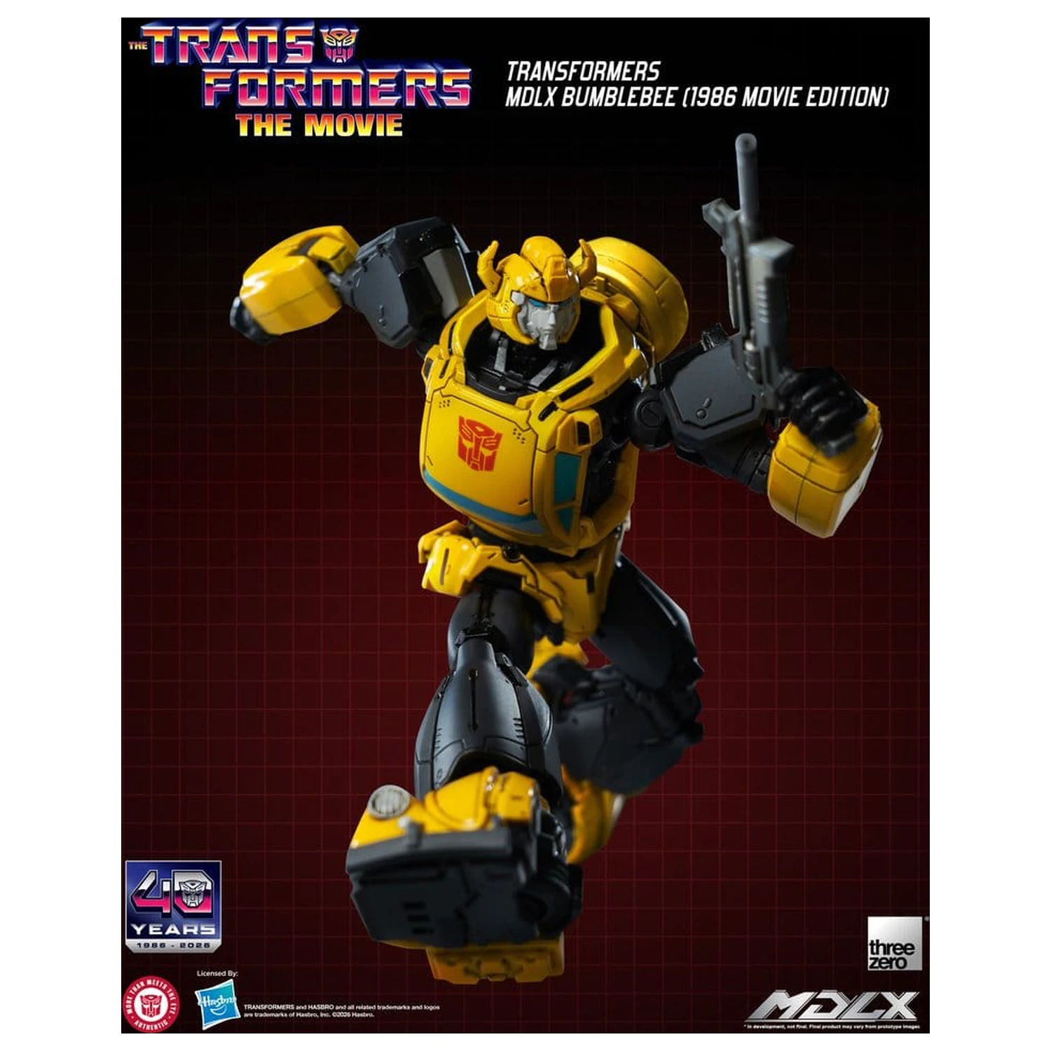 Transformers MDLX akcijska figura Bumblebee (izdanje filma iz 1986.) 12 cm fotografija proizvoda