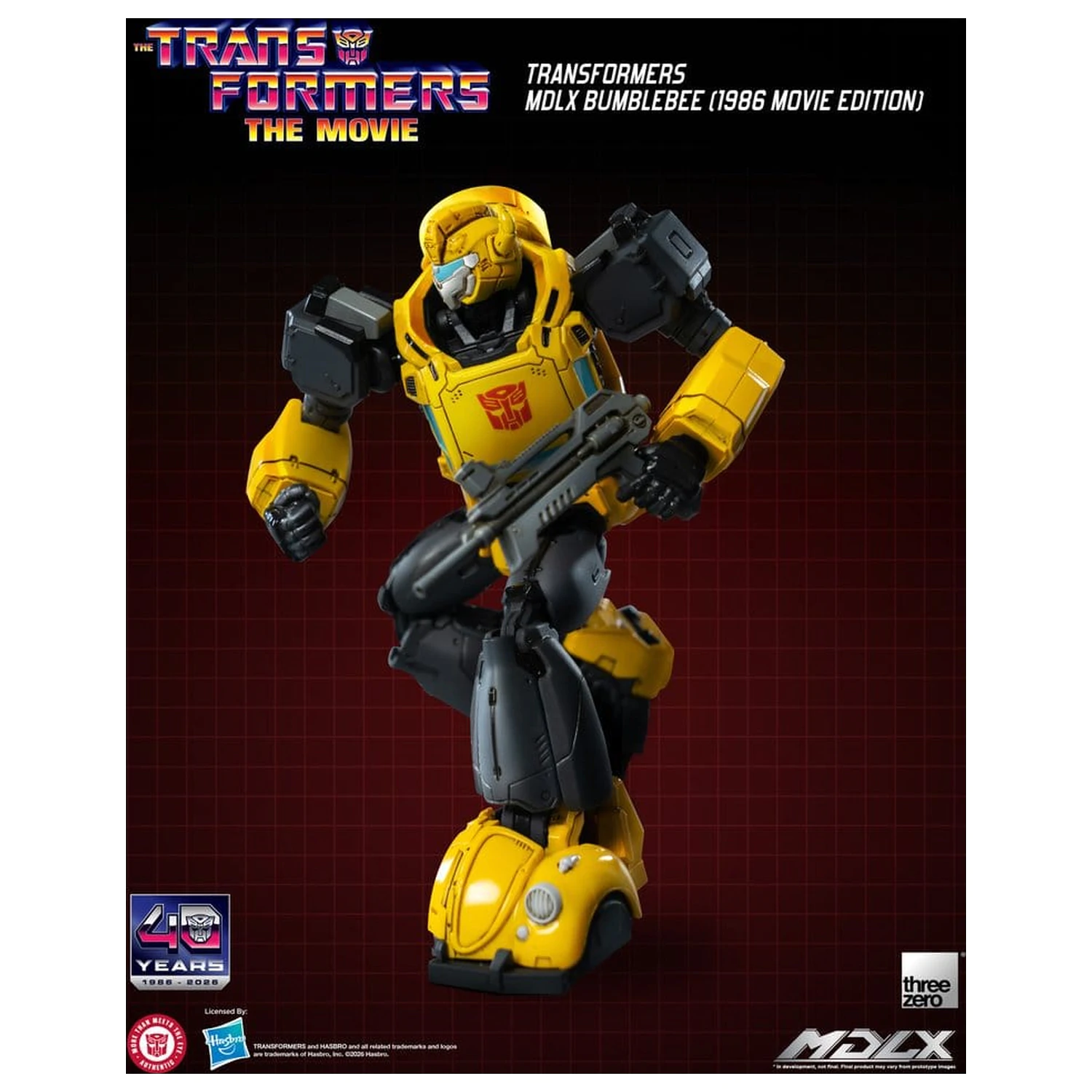 Transformers MDLX akcijska figura Bumblebee (izdanje filma iz 1986.) 12 cm fotografija proizvoda