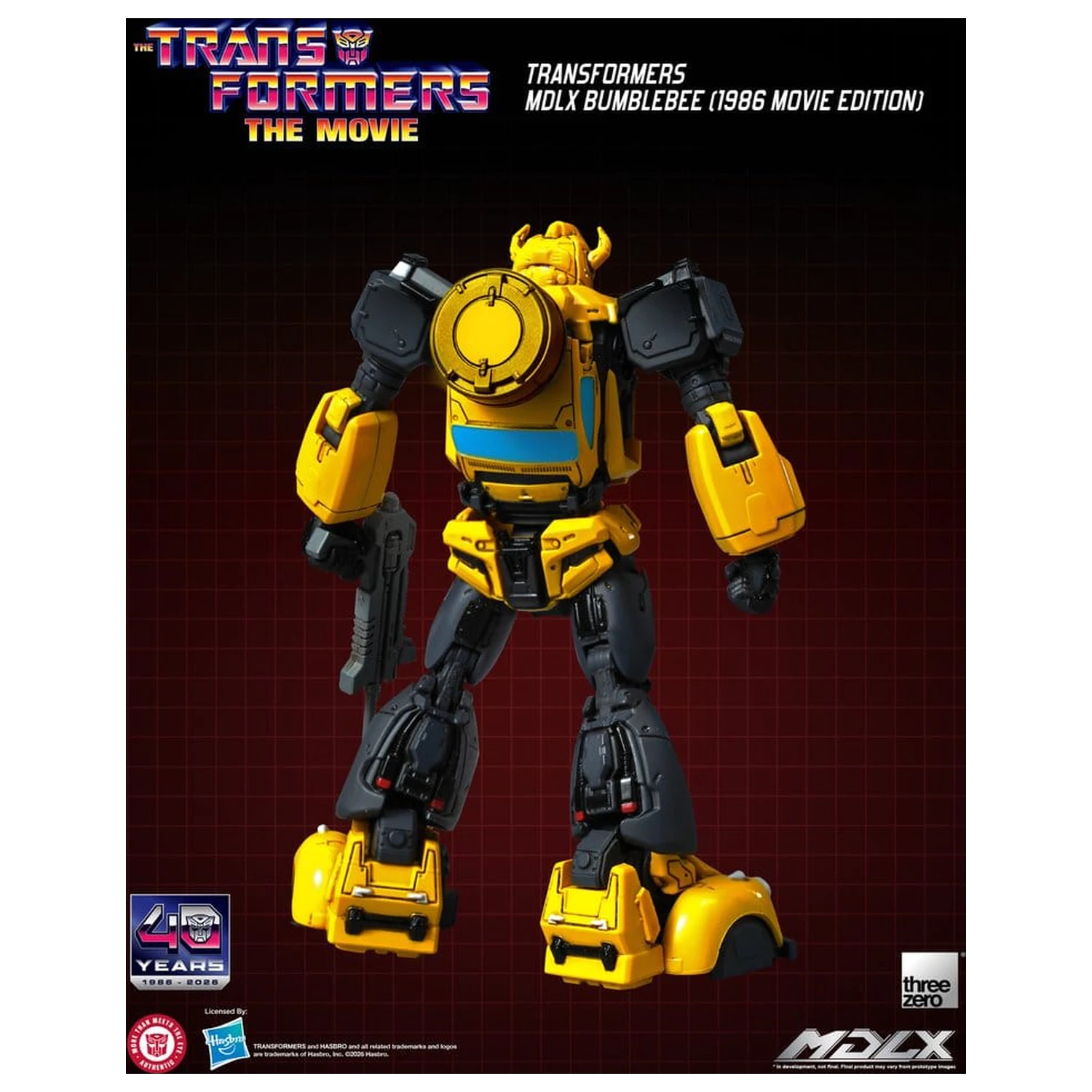 Transformers MDLX akcijska figura Bumblebee (izdanje filma iz 1986.) 12 cm fotografija proizvoda