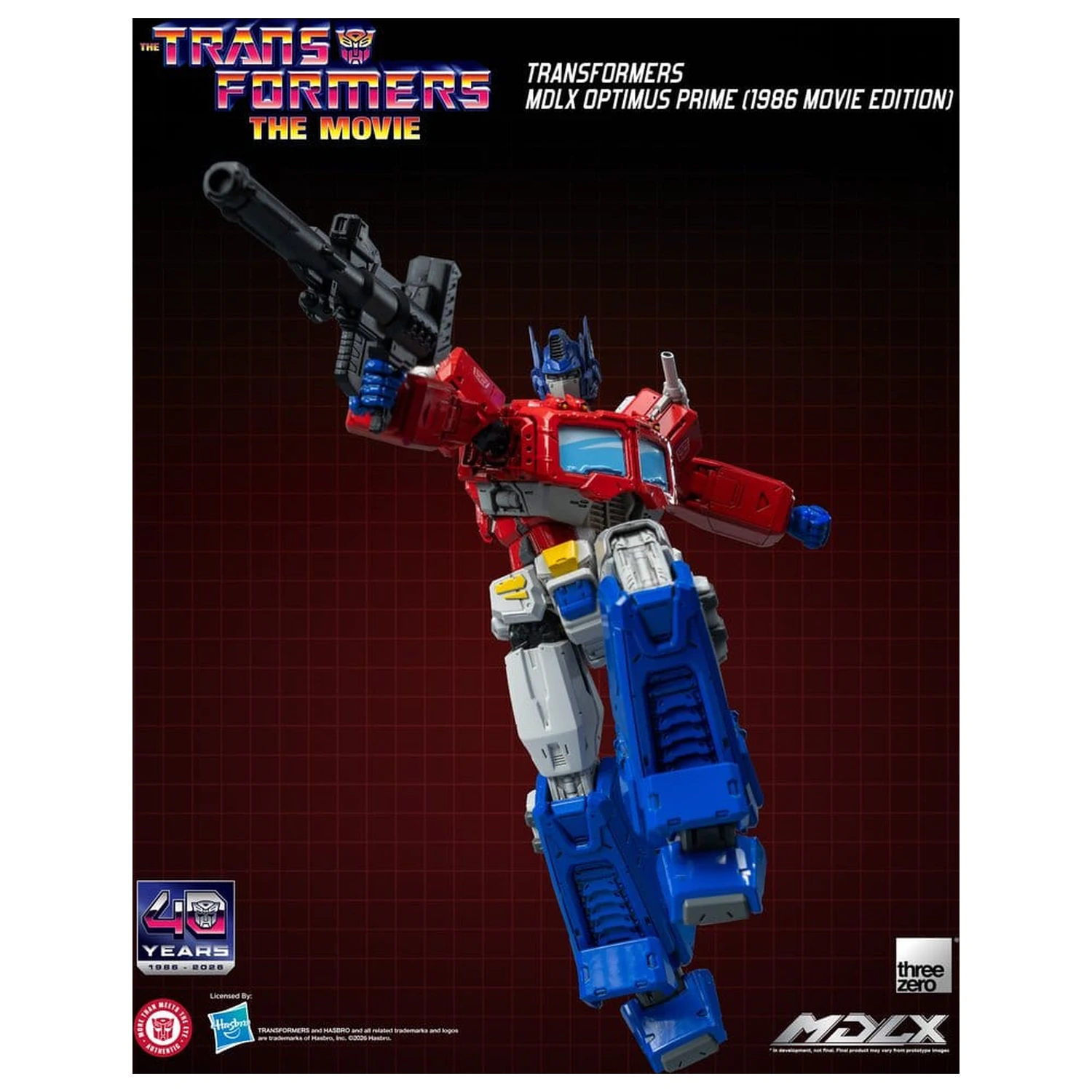 Transformers MDLX Action Figure Optimus Prime (izdanje prema filmu iz 1986.) 18 cm fotografija proizvoda