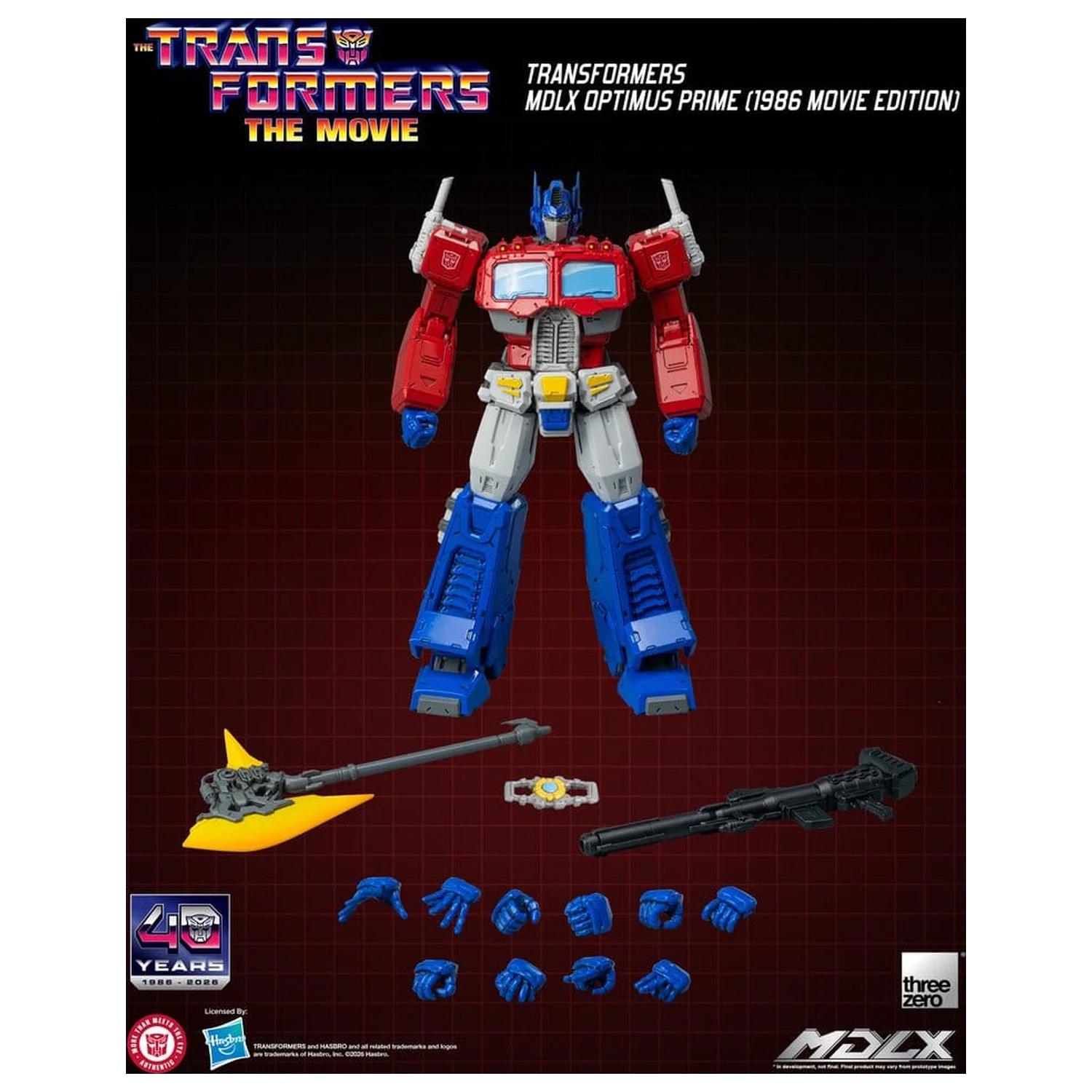 Transformers MDLX Action Figure Optimus Prime (izdanje prema filmu iz 1986.) 18 cm fotografija proizvoda
