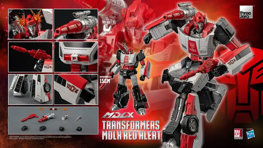 Transformers MDLX akcijska figura Red Alert 15 cm fotografija proizvoda
