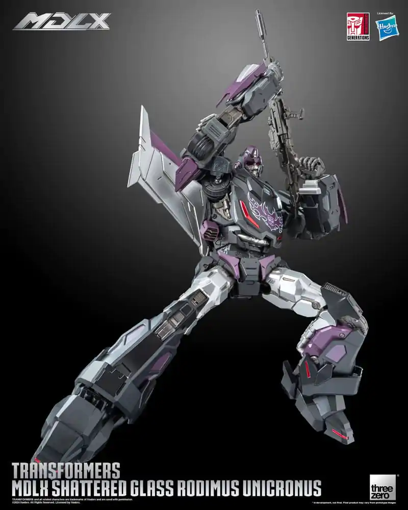 Transformers MDLX akcijska figura Shattered Glass Rodimus Unicronus 18 cm fotografija proizvoda