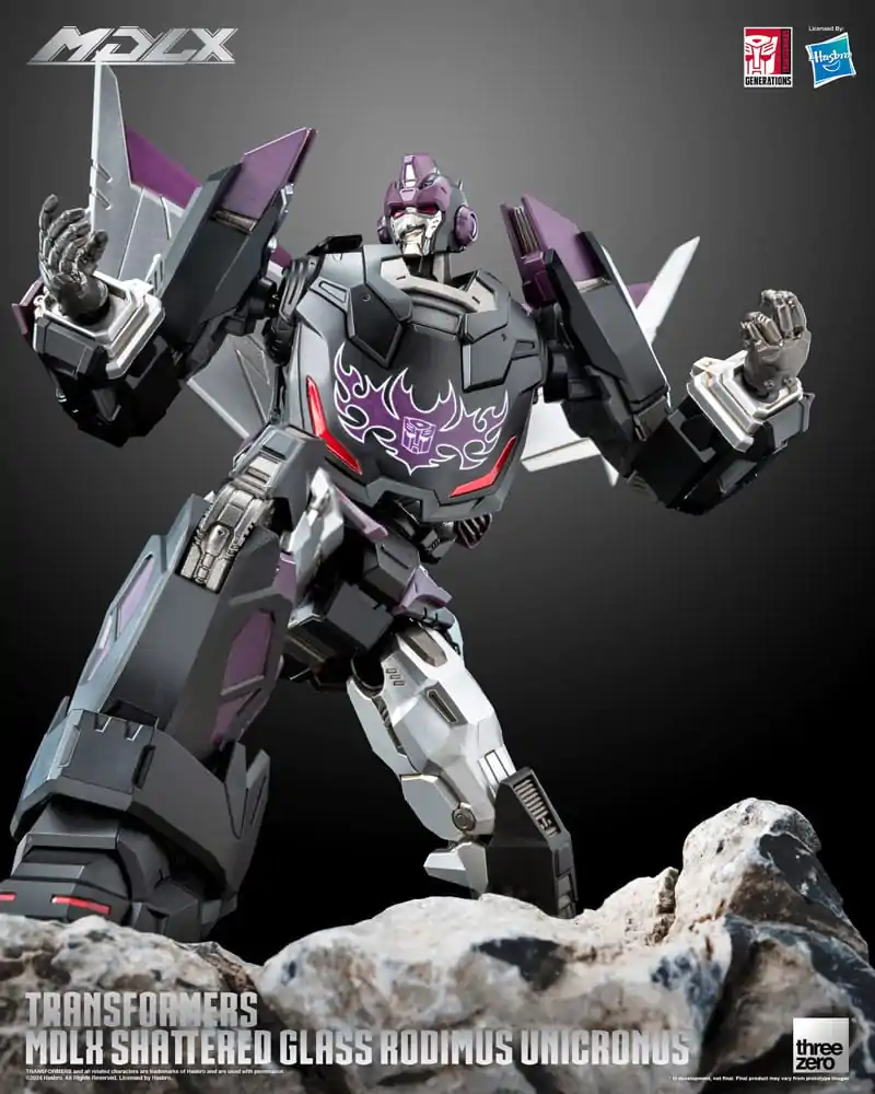 Transformers MDLX akcijska figura Shattered Glass Rodimus Unicronus 18 cm fotografija proizvoda