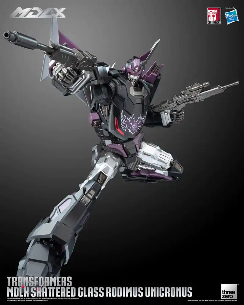 Transformers MDLX akcijska figura Shattered Glass Rodimus Unicronus 18 cm fotografija proizvoda