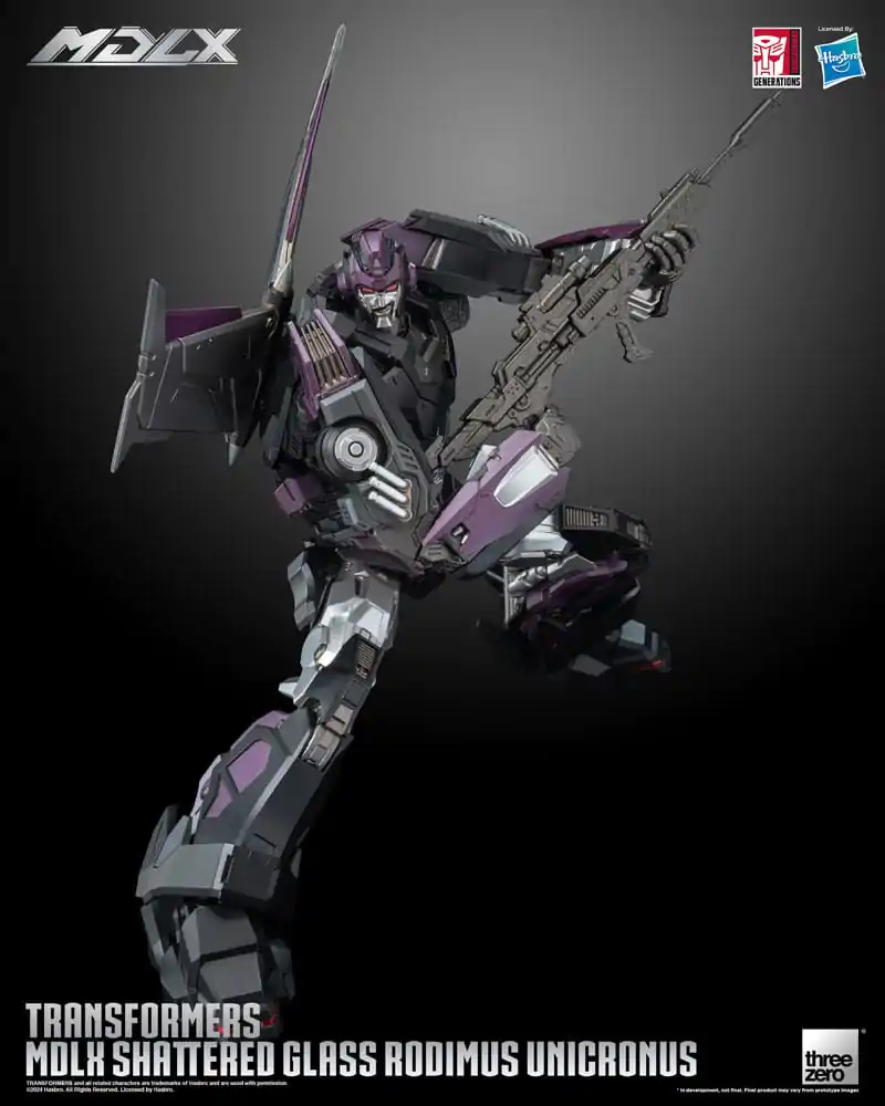 Transformers MDLX akcijska figura Shattered Glass Rodimus Unicronus 18 cm fotografija proizvoda