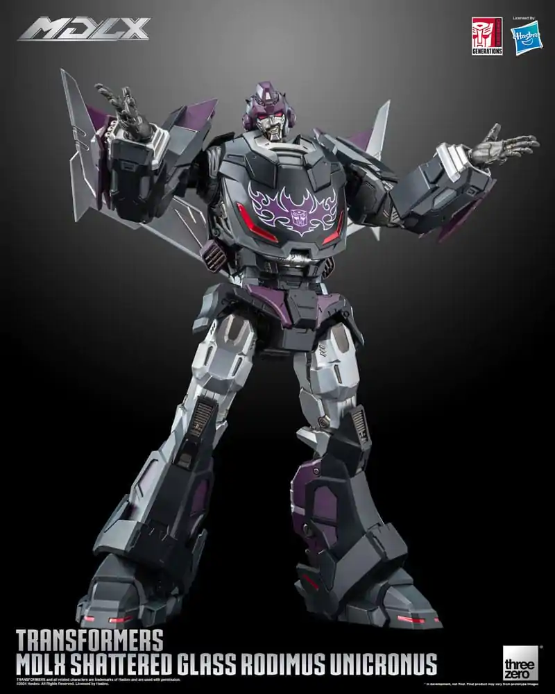 Transformers MDLX akcijska figura Shattered Glass Rodimus Unicronus 18 cm fotografija proizvoda