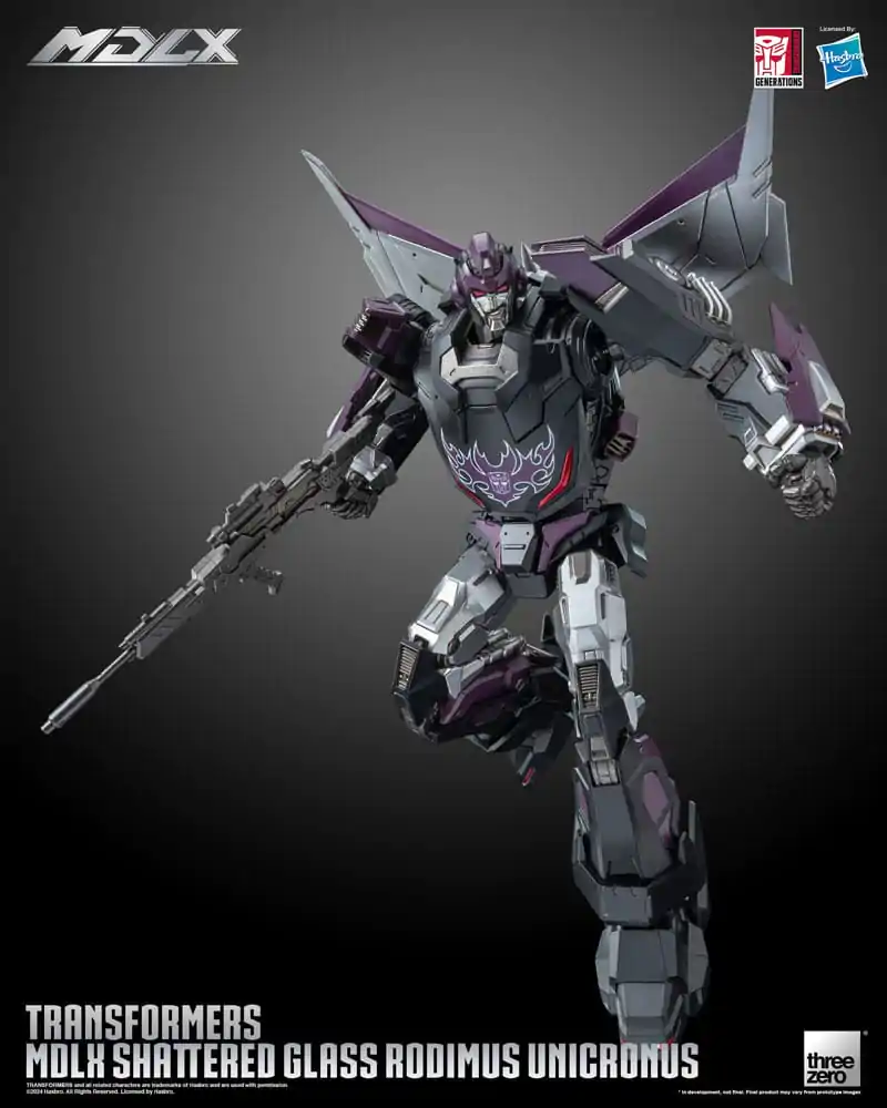 Transformers MDLX akcijska figura Shattered Glass Rodimus Unicronus 18 cm fotografija proizvoda