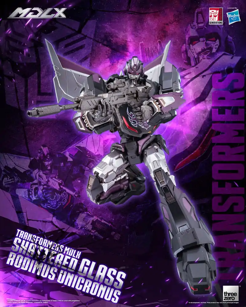 Transformers MDLX akcijska figura Shattered Glass Rodimus Unicronus 18 cm fotografija proizvoda