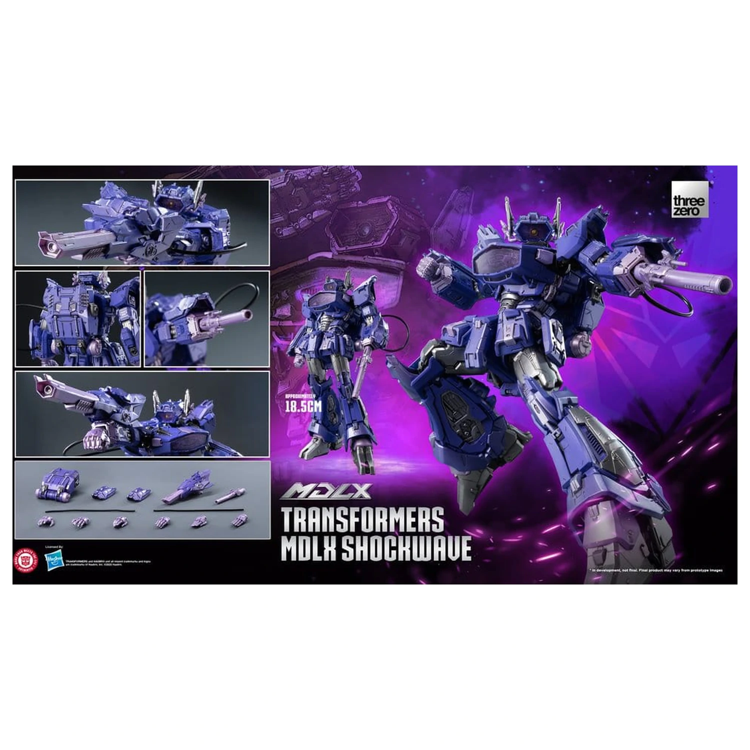 Transformers MDLX akcijska figura Shockwave 19 cm fotografija proizvoda