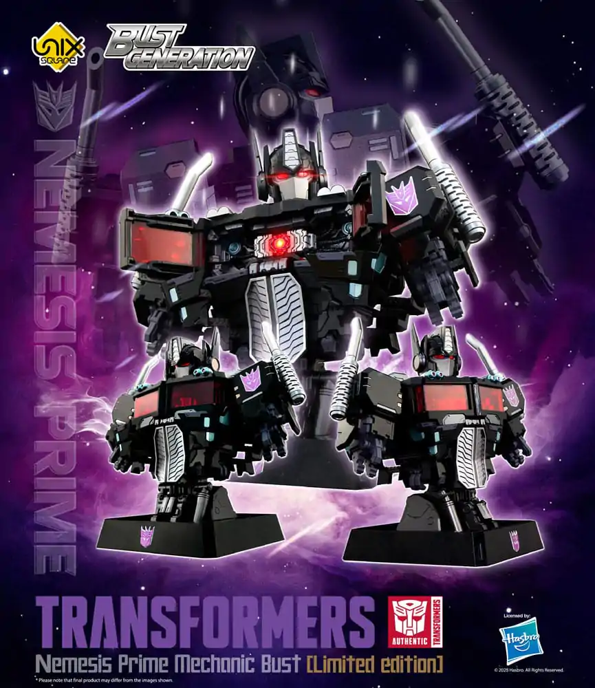 Transformers poprsje generacije mehaničko poprsje Nemesis Prime 16 cm fotografija proizvoda