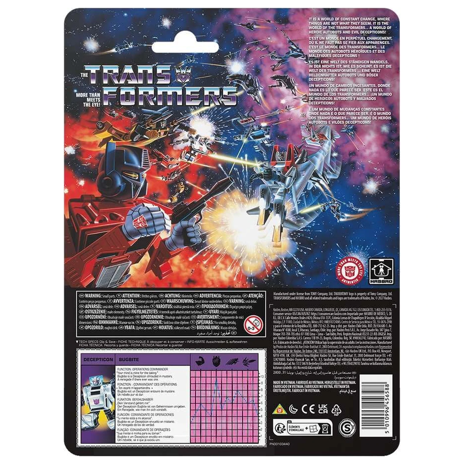 Transformers More Than Meets The Eye Decepticon Bugbite figura 10 cm fotografija proizvoda