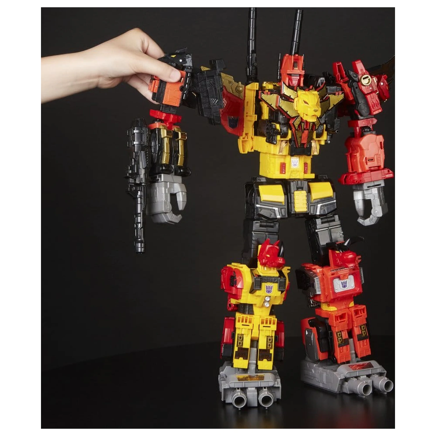 Transformers Power of the Primes Combiner Akcijska Figura Predaking 45 cm fotografija proizvoda