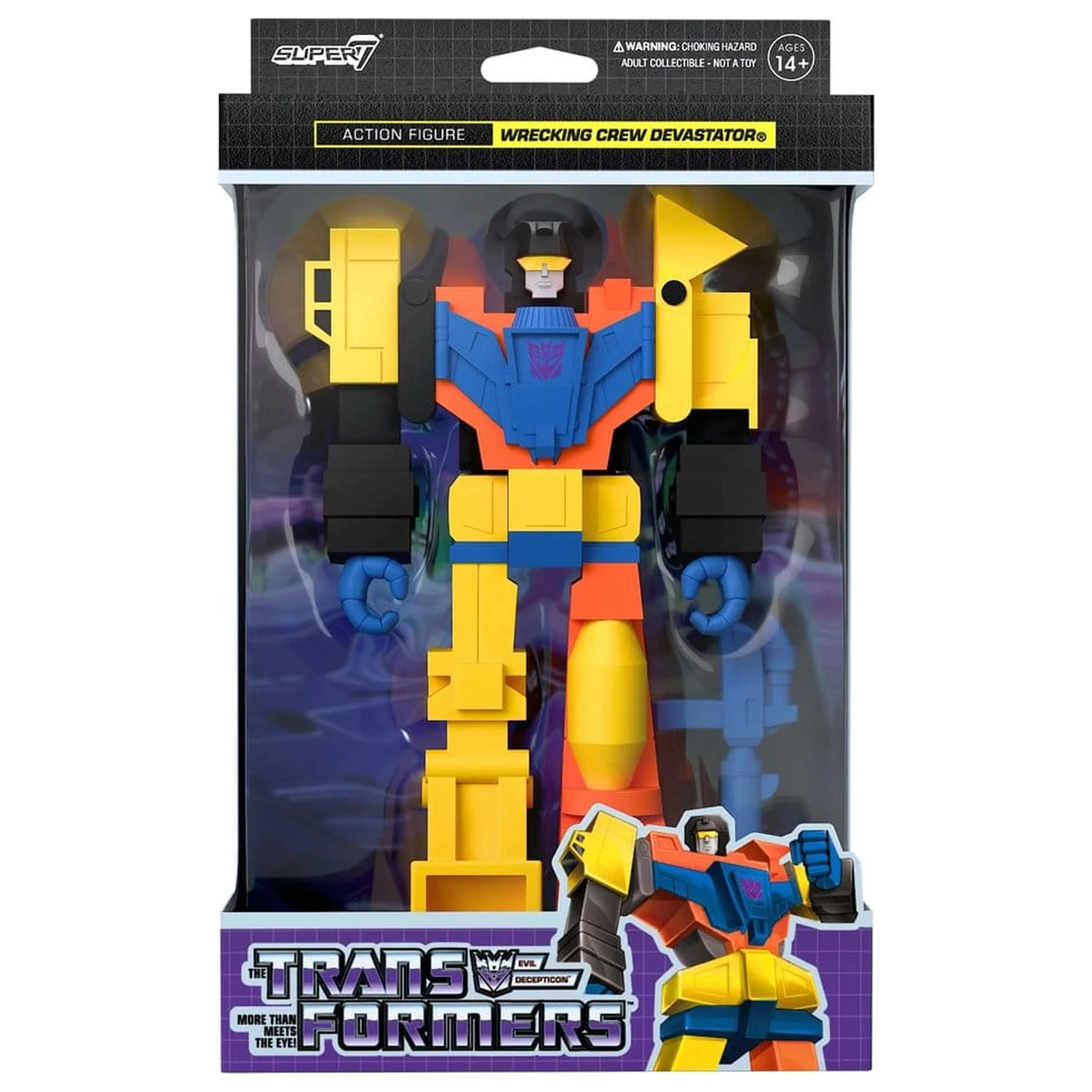 Transformers ReAction Akcijska Figura Devastator 10 cm fotografija proizvoda