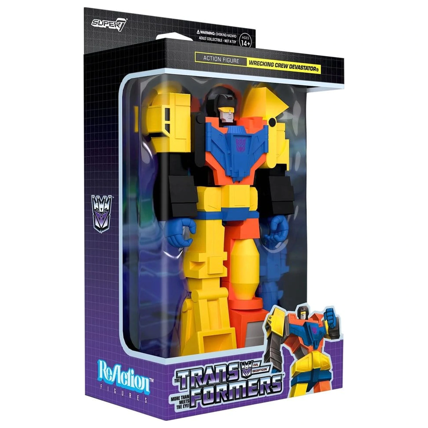 Transformers ReAction Akcijska Figura Devastator 10 cm fotografija proizvoda