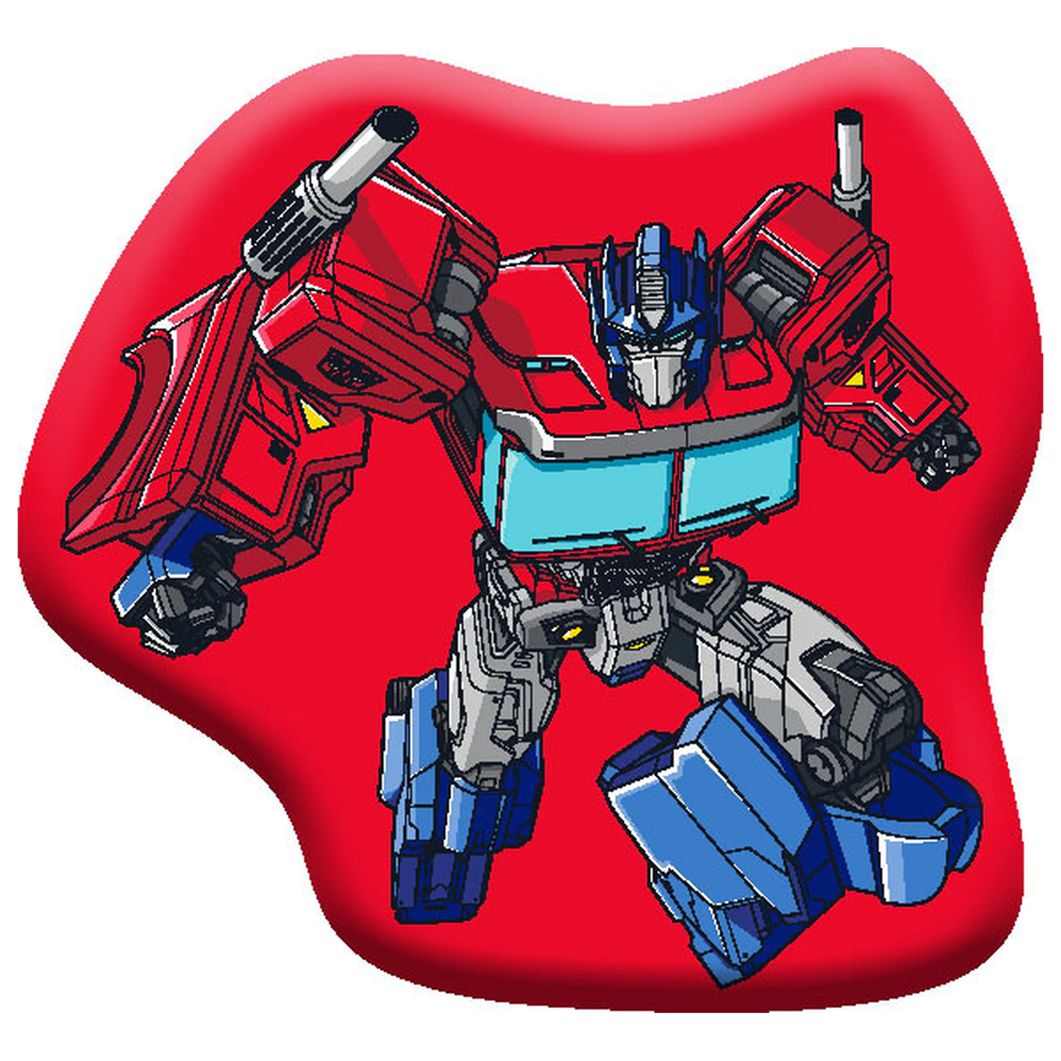 Transformers Red Autobot Shaped Jastuk, Dekorativni jastuk fotografija proizvoda