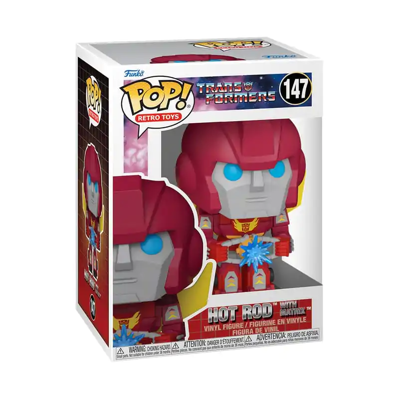 Transformers Retro serija Funko POP! TV Vinyl figura Hot Rod w/Matrix 9 cm fotografija proizvoda