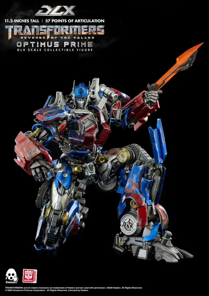 Transformers: Revenge of the Fallen DLX Akcijska figura 1/6 Optimus Prime 28 cm fotografija proizvoda