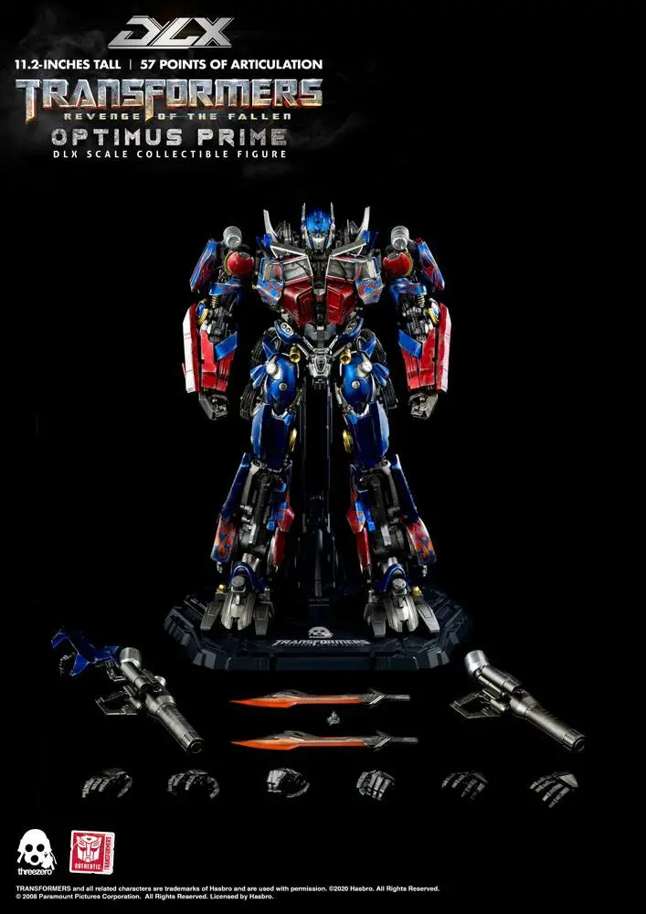 Transformers: Revenge of the Fallen DLX Akcijska figura 1/6 Optimus Prime 28 cm fotografija proizvoda