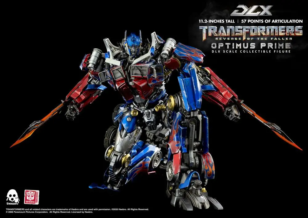Transformers: Revenge of the Fallen DLX Akcijska figura 1/6 Optimus Prime 28 cm fotografija proizvoda