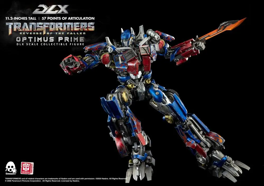 Transformers: Revenge of the Fallen DLX Akcijska figura 1/6 Optimus Prime 28 cm fotografija proizvoda