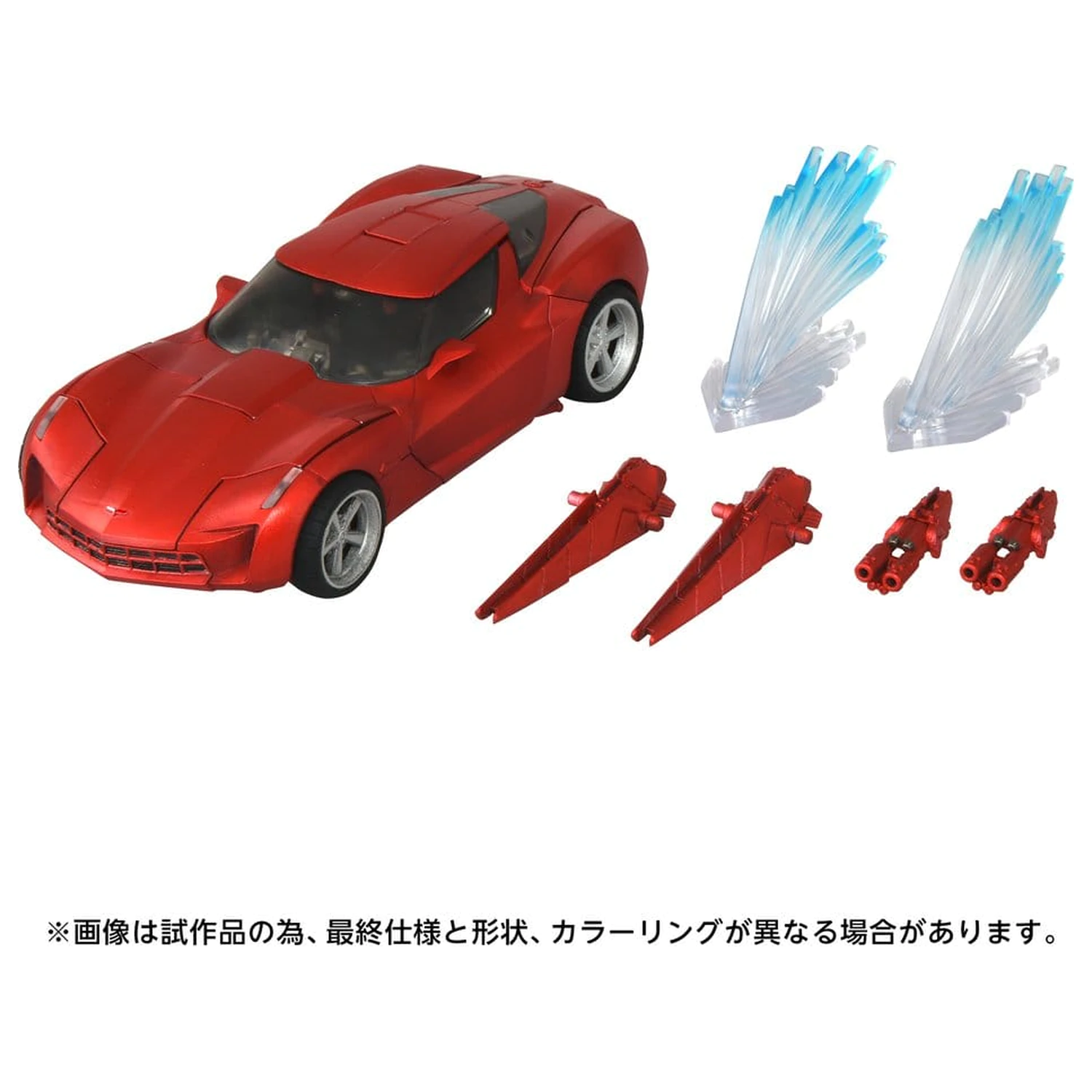 Transformers: Revenge of the Fallen Masterpiece Movie Next Action figura MPMN-02 Sideswipe G1 crveni 15 cm fotografija proizvoda