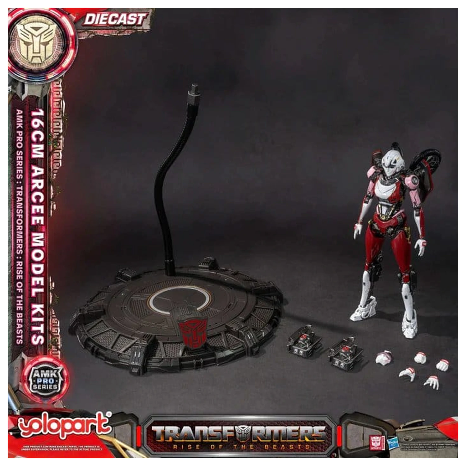Transformers: Rise of the Beasts AMK Pro serija set za sastavljanje Arcee 15 cm fotografija proizvoda
