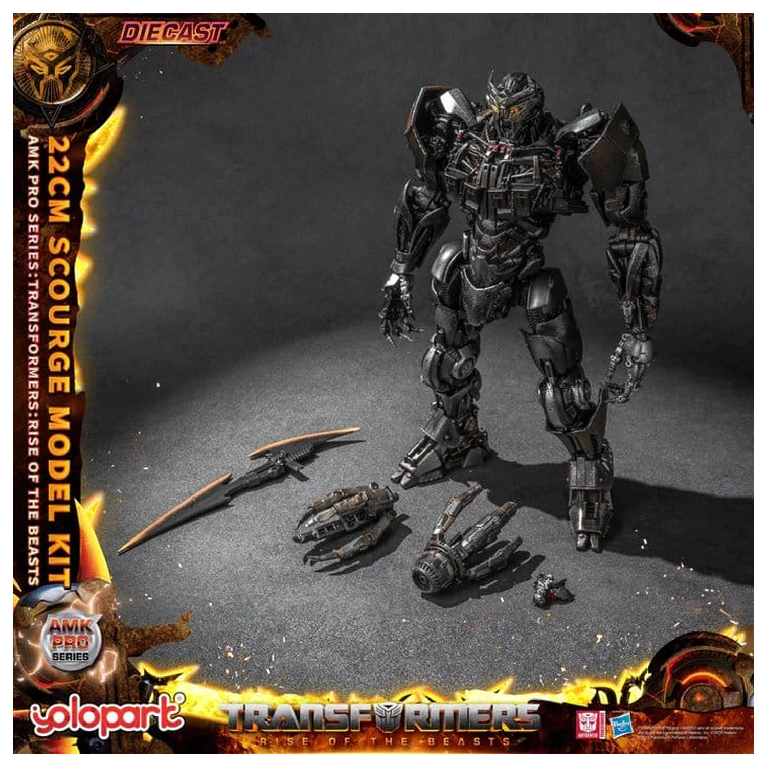 Transformers: Rise of the Beasts AMK Pro Series Model komplet Scourge (Oversea Version) 22 cm fotografija proizvoda