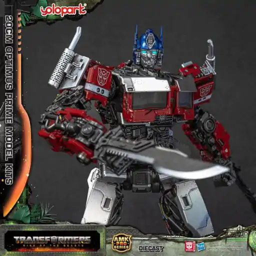 Transformers: Rise of the Beasts AMK Pro Series plastični model komplet Optimus Prime (Oversea verzija) 20 cm fotografija proizvoda