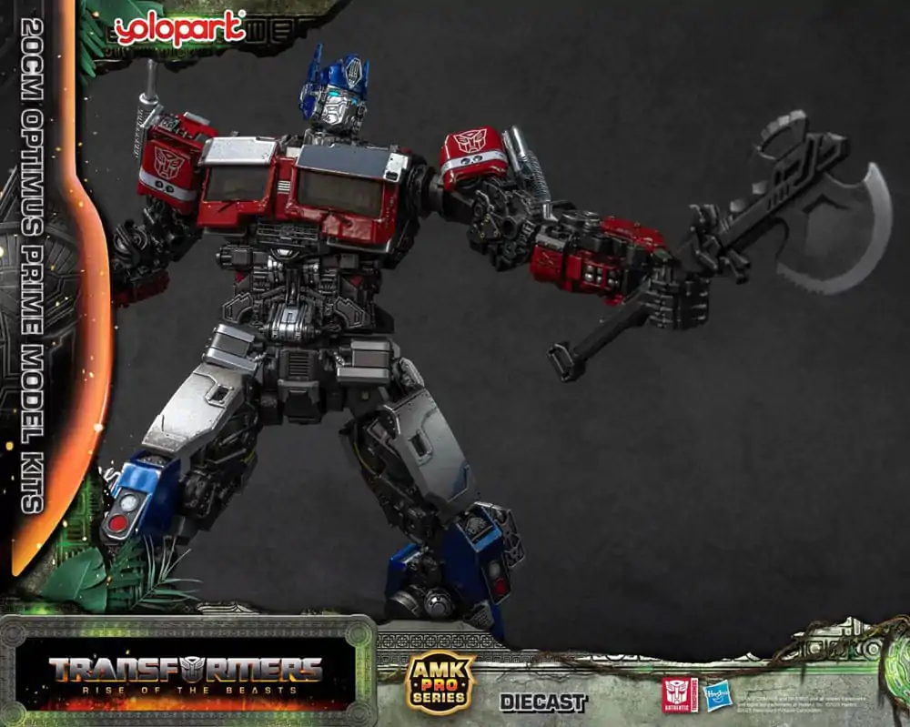 Transformers: Rise of the Beasts AMK Pro Series plastični model komplet Optimus Prime (Oversea verzija) 20 cm fotografija proizvoda