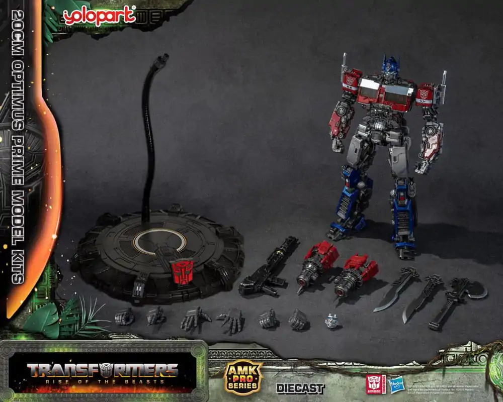 Transformers: Rise of the Beasts AMK Pro Series plastični model komplet Optimus Prime (Oversea verzija) 20 cm fotografija proizvoda