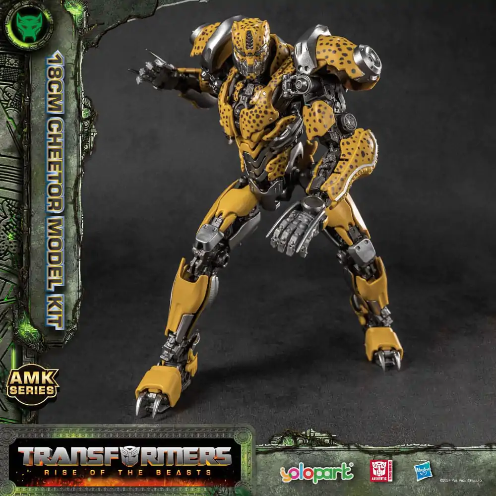 Transformers: Rise of the Beasts AMK Series plastični model komplet Cheetor 22 cm fotografija proizvoda