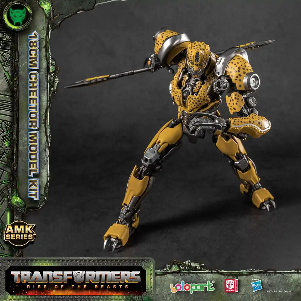 Transformers: Rise of the Beasts AMK Series plastični model komplet Cheetor 22 cm fotografija proizvoda