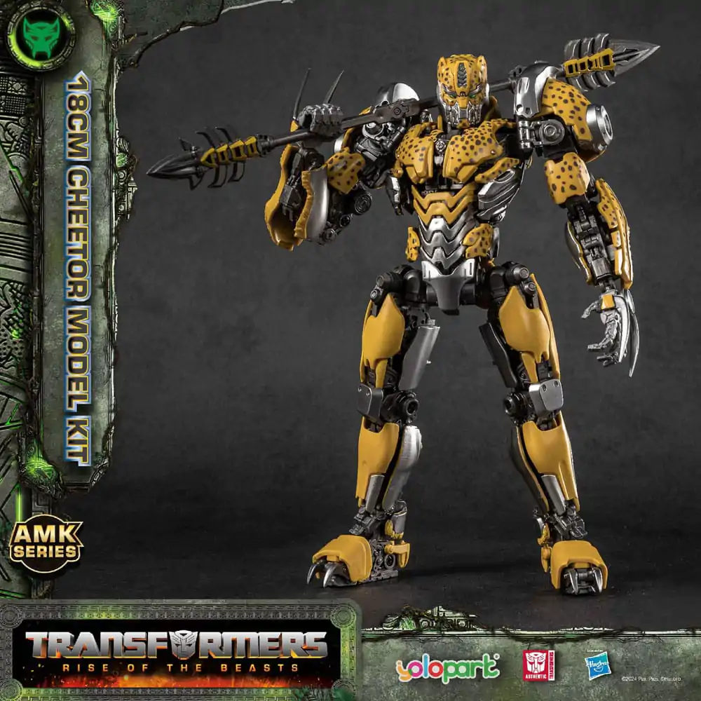 Transformers: Rise of the Beasts AMK Series plastični model komplet Cheetor 22 cm fotografija proizvoda