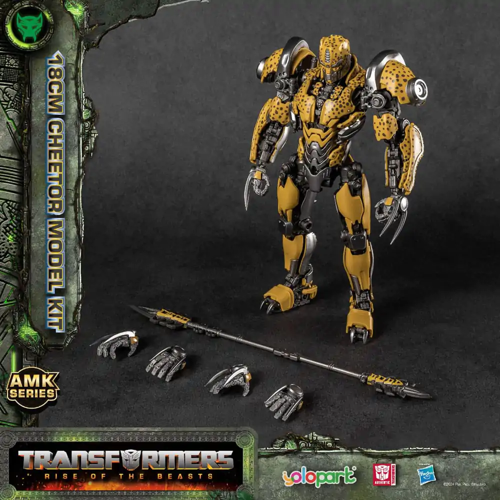 Transformers: Rise of the Beasts AMK Series plastični model komplet Cheetor 22 cm fotografija proizvoda