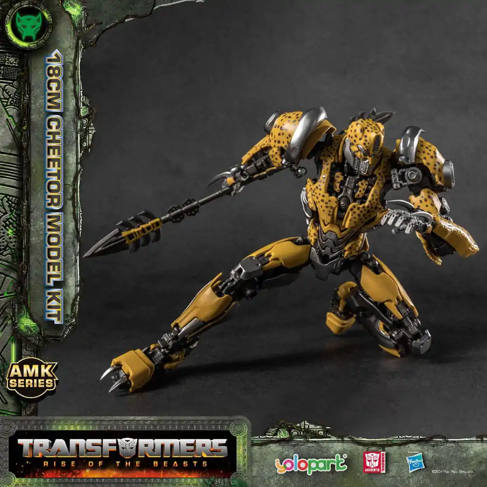 Transformers: Rise of the Beasts AMK Series plastični model komplet Cheetor 22 cm fotografija proizvoda