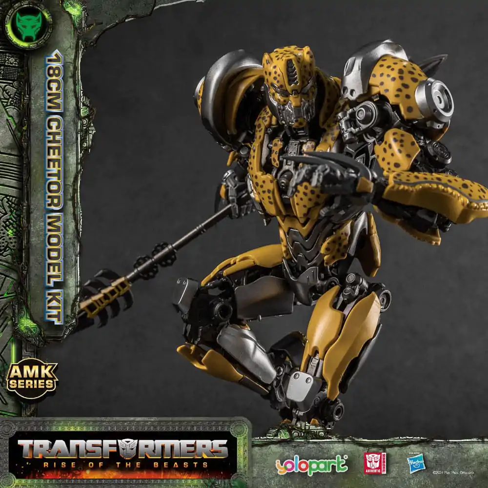 Transformers: Rise of the Beasts AMK Series plastični model komplet Cheetor 22 cm fotografija proizvoda